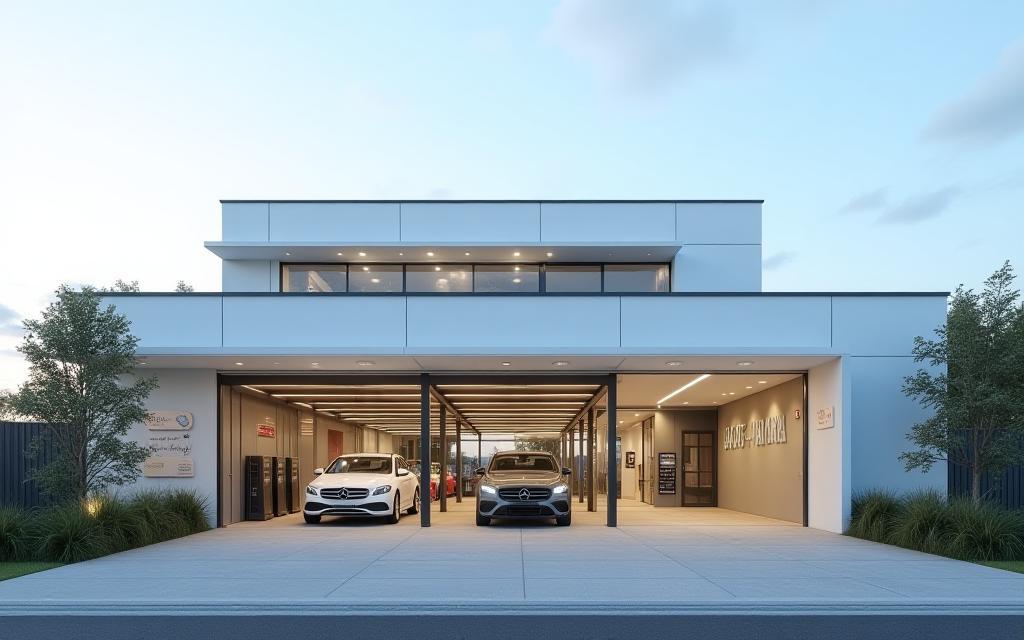 Modern Sydney Shine facility exterior
